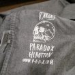 画像4: {PARADOX} "WAR IS OLD" B/D L/S SHIRT / GRAY / L (4)