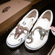 画像1: {MOMENTARY PSYCHO ART} "HAND PAINT" Slip-on / 27.5cm / "GOAT" (1)