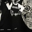 画像3: {MOMENTARY PSYCHO ART} "MULTI PRINT" L/S T-SHIRTS / BLACK / (M) / "COW LOGO" (3)