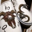 画像2: {MOMENTARY PSYCHO ART} "HAND PAINT" Slip-on / 27.5cm / "GOAT" (2)