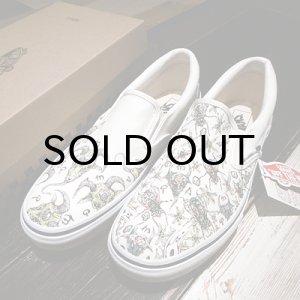 画像: {MOMENTARY PSYCHO ART} "HAND PAINT" Slip-on / 28cm / "GOAT&FLY"