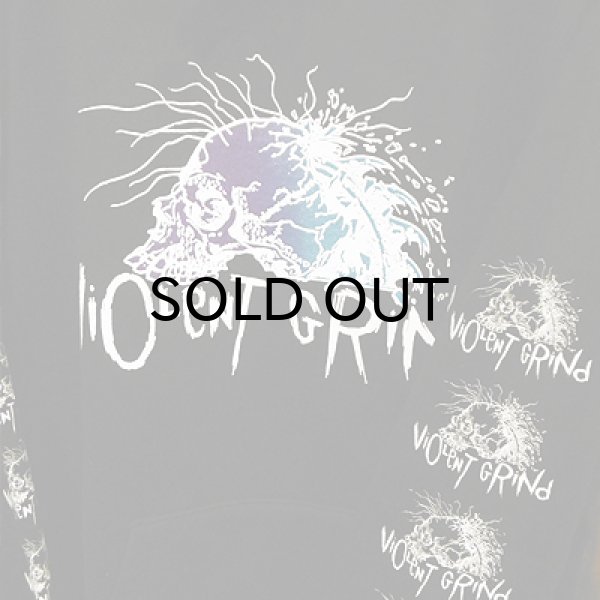 画像3: {VIOLENT GRIND} PUSHEAD "gradation print" P/O PARKA (3)