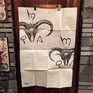 画像: {MOMENTARY PSYCHO ART} "GOAT" ORIGINAL PIECE BIG POSTER