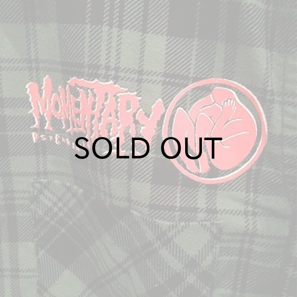 画像11: {MOMENTARY PSYCHO ART} "Eternal Forest" CHECK NEL SHIRT / (M) (11)