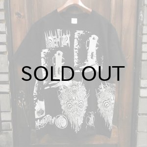 画像: {MOMENTARY PSYCHO ART} "BLACKWHITE" MULTI S/S T-SHIRTS / BLACK / (L)