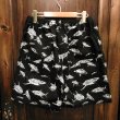 画像3: {PARADOX × NO MAD NUMSKULL} ORIGINAL PATTERN SHORT PANTS / "SHARK" / BLACK×WHITE (3)