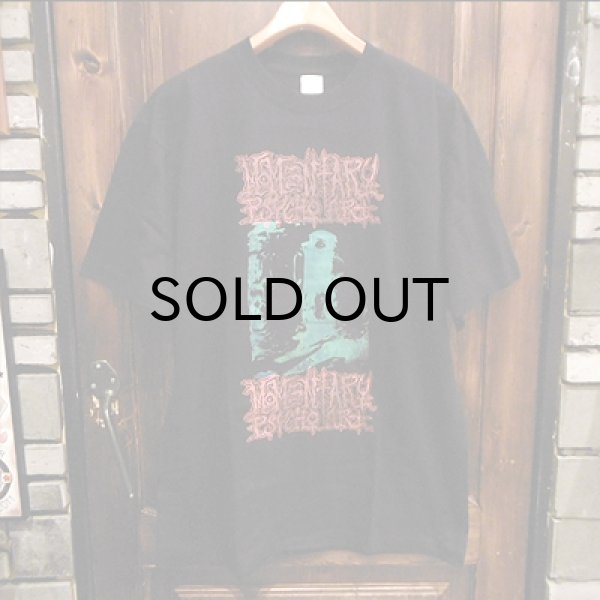 画像1: {MOMENTARY PSYCHO ART} "HALLUCINATION" T-SHIRTS / BLACK / (XL) (1)