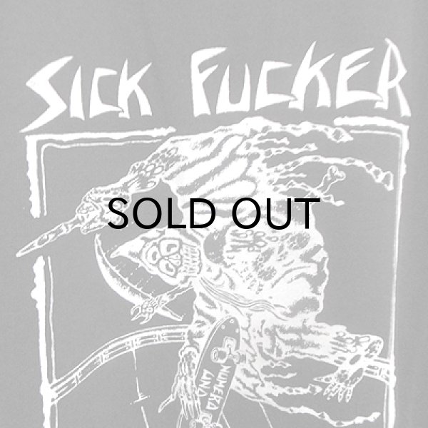 画像2: {MOMENTARY PSYCHO ART} "SICK FUCKER" T-SHIRTS / SUMIKURO / (L) (2)