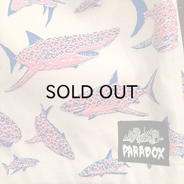 画像4: {PARADOX × NO MAD NUMSKULL} ORIGINAL PATTERN SHORT PANTS / "SHARK" / (L) (4)