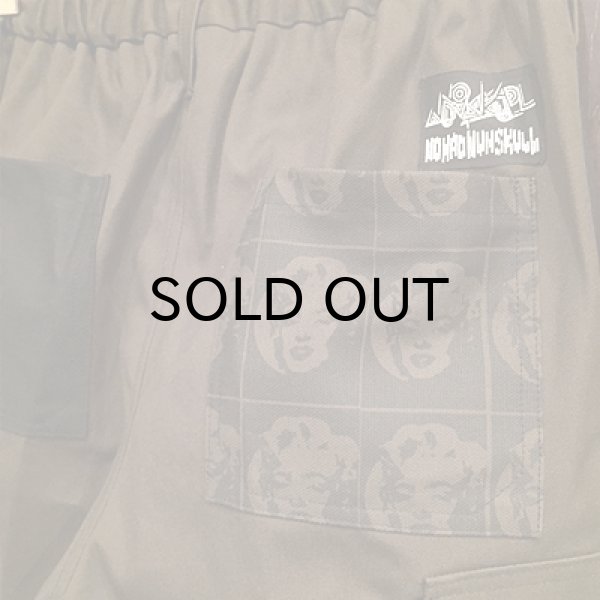 画像4: {NO MAD NUMSKULL} CARGO LONG PANTS / "MONROE" / BROWN (4)