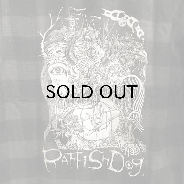 画像5: {MOMENTARY PSYCHO ART} "RAFFISH DOG" CHECK NEL SHIRT (5)