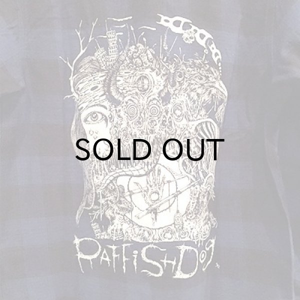 画像13: {MOMENTARY PSYCHO ART} "RAFFISH DOG" CHECK NEL SHIRT (13)