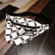 画像1: {NO MAD NUMSKULL} ORIGINAL PATTERN WAIST POUCH (SB) (1)