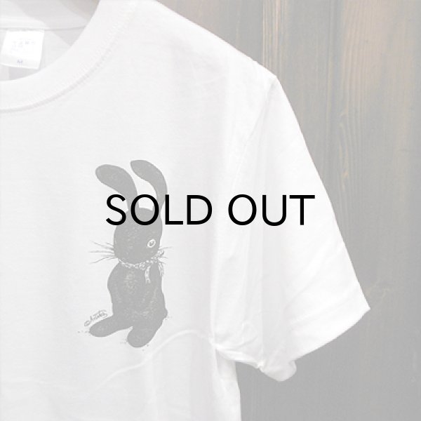 画像1: {MOMENTARY PSYCHO ART} "RABBIT" S/S T-SHIRTS (1)