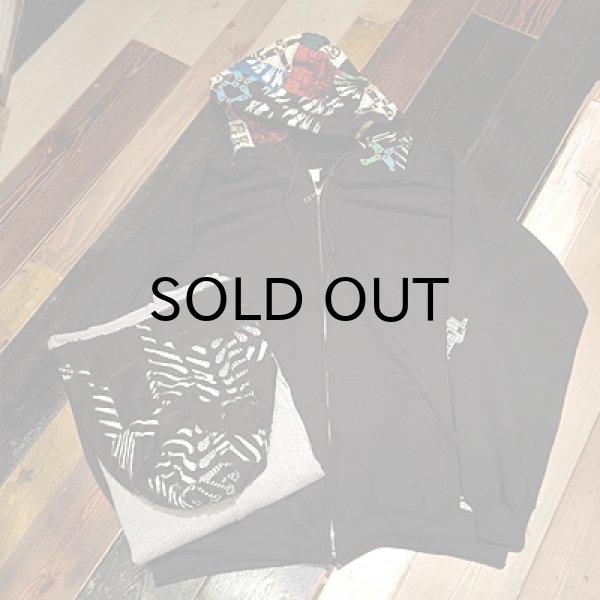 画像8: {NO MAD NUMSKULL}   WAPPEN ZIP SWEAT PARKA (8)