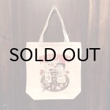 画像: {TM PAINT × RAFFISH DOG} "TM PAINT ART SHOW" TOTE BAG