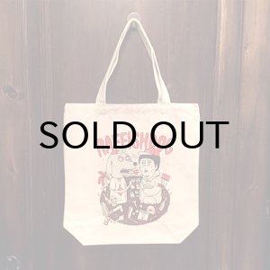 画像: {TM PAINT × RAFFISH DOG} "TM PAINT ART SHOW" TOTE BAG