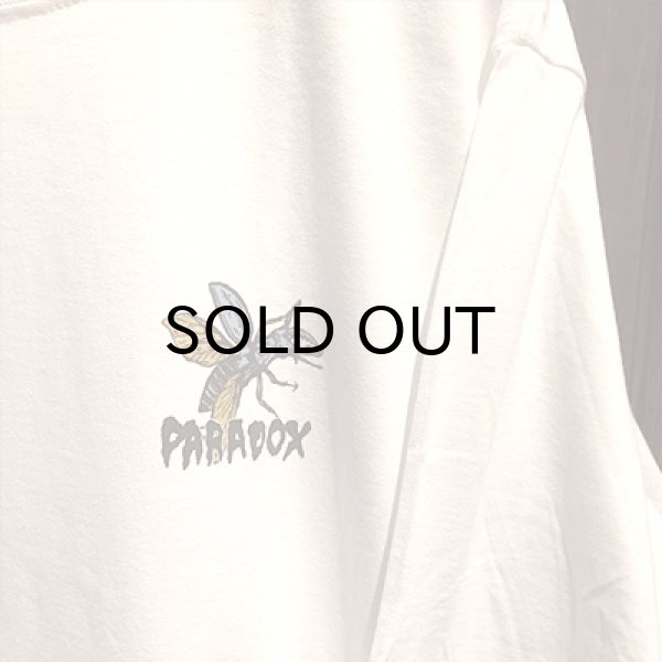 画像4: {PARADOX} "Stag skull" L/S T-SHIRTS / WHITE / (M-L-XL) (4)