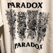 画像1: {PARADOX} "PARADOX FRAG" S/S T-SHIRTS (WHITE) (1)