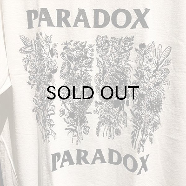 画像1: {PARADOX} "PARADOX FRAG" S/S T-SHIRTS (WHITE) (1)