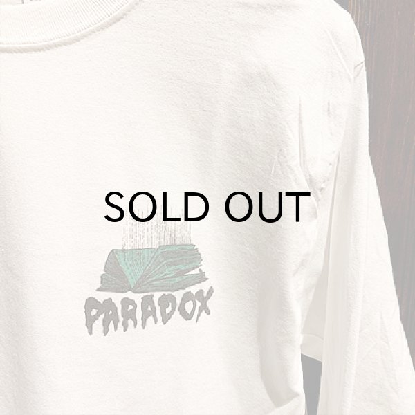 画像3: {PARADOX} "BLOW AWAY" L/S T-SHIRTS / WHITE  (3)