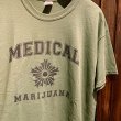 画像3: {Marijuana tokyo} "Medical" S/S T-SHIRTS (MILITARY GREEN) (3)