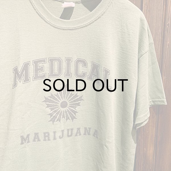 画像3: {Marijuana tokyo} "Medical" S/S T-SHIRTS (MILITARY GREEN) (3)