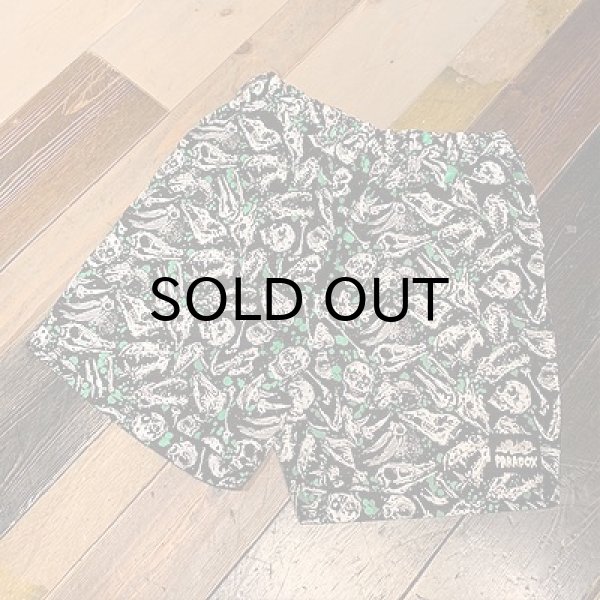 画像1: {NO MAD NUMSKULL×PARADOX} ORIGINAL PATTERN SHORT PANTS / "SKULL" / Ssize (1)