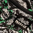 画像2: {PARADOX × NO MAD NUMSKULL} ORIGINAL PATTERN WAIST POUCH - BIG / "SKULL" / GREEN (2)