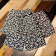 画像1: {NO MAD NUMSKULL×PARADOX} ORIGINAL PATTERN SHORT PANTS / "SKULL" / Lsize (1)