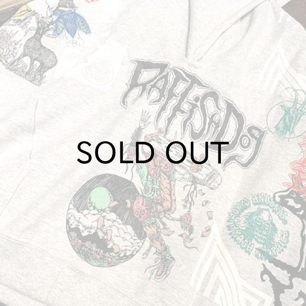 画像7: {MOMENTARY PSYCHO ART} "刹那" SPECIAL MULTI PRINT P/O-PARKA / XLsize (7)