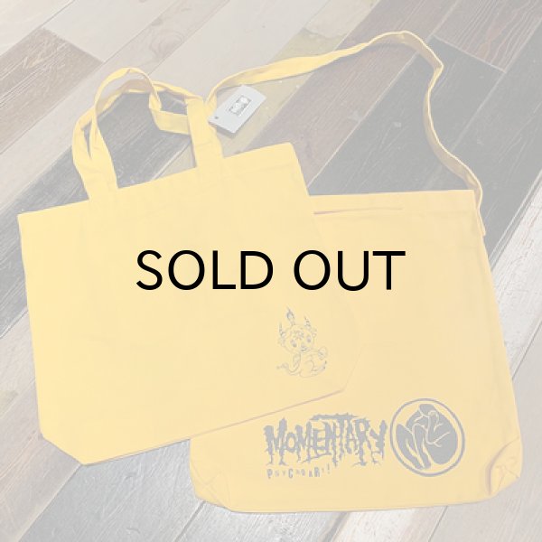 画像1: {MOMENTARY PSYCHO ART} CANVAS TOTE BAG (1)