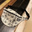 画像1: {NO MAD NUMSKULL} ORIGINAL PATTERN WAIST POUCH  - BIG (EYE) (1)