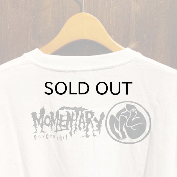 画像6: {MOMENTARY PSYCHO ART} "Rabbit" S/S T-SHIRTS / WHITE BODY / L (6)