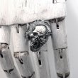 画像6: ※受注商品※ {GRYPHON} Gimmick ring & pendant Skull Rolled Snake (6)