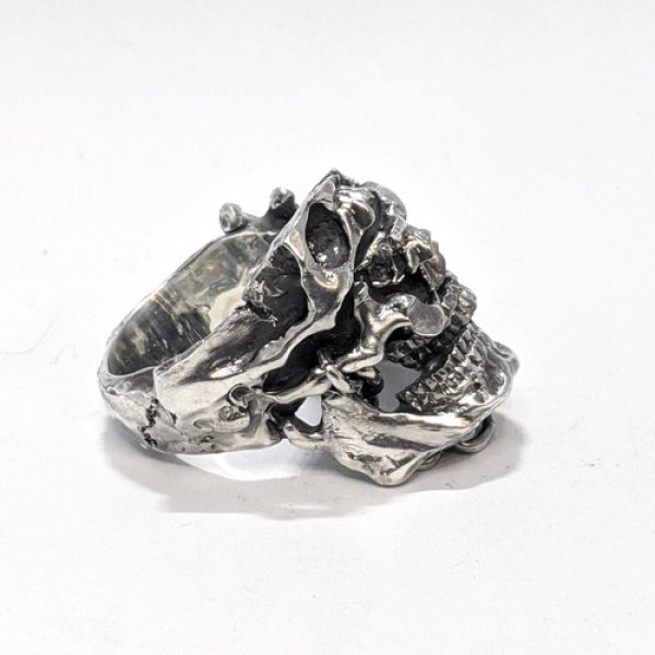 画像5: ※受注商品※ {GRYPHON} Apartment Skull Ring (5)