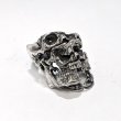 画像4: ※受注商品※ {GRYPHON} Apartment Skull Ring (4)