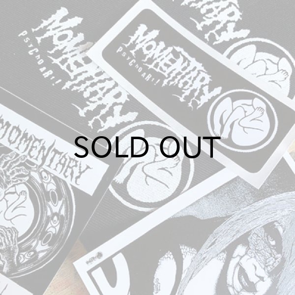 画像2: {MOMENTARY PSYCHO ART} "Momentary Psycho Art" STICKER & PATCH SET (2)