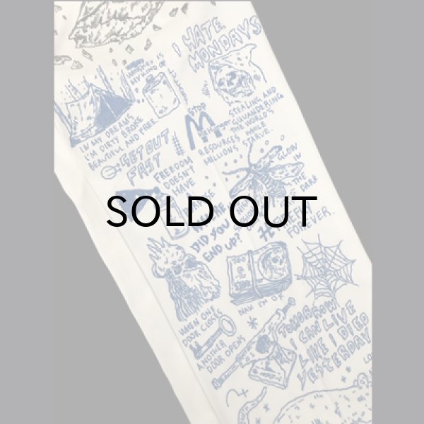 画像3: {HIROTTON × BOWL Cotton Wear} "HAND PAINT" BASIC CHINOS / Msize / 02 (3)