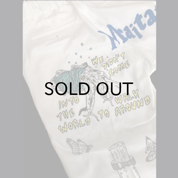 画像5: {HIROTTON × BOWL Cotton Wear} "HAND PAINT" BASIC CHINOS / Msize / 03 (5)