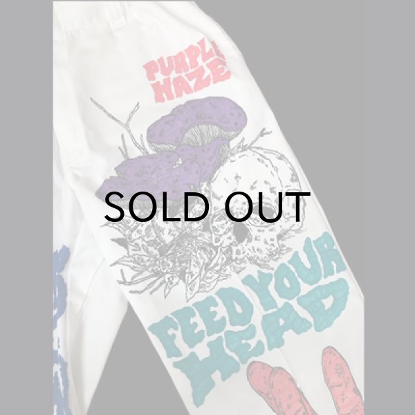 画像3: {HIROTTON × BOWL Cotton Wear} "HAND PAINT" BASIC CHINOS / Msize / 03 (3)