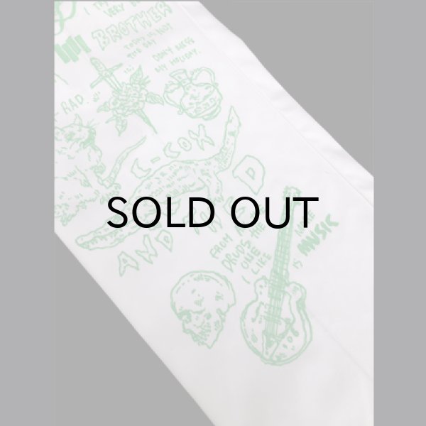 画像5: {HIROTTON × BOWL Cotton Wear} "HAND PAINT" BASIC CHINOS / Msize / 01 (5)