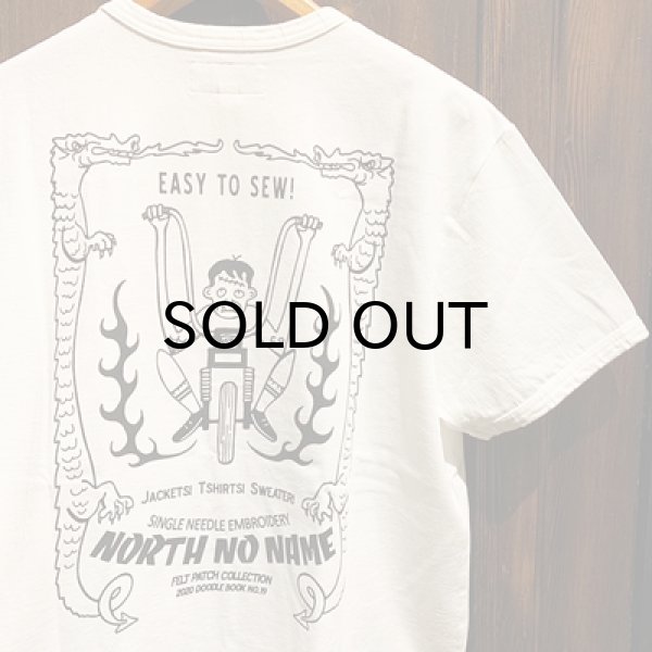 画像5: {NORTH NO NAME} PATCH DESIGN PRINT T-SHIRTS (5)