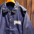 画像3: {PARADOX} "Skate Eagle" COACH JKT(Oiled Navy) (3)