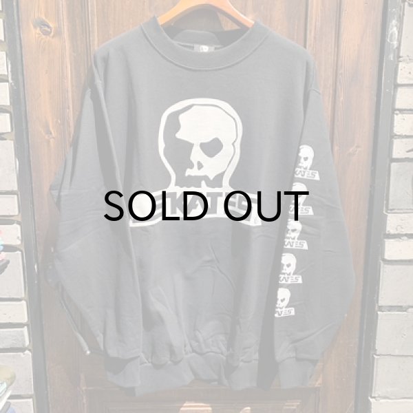 画像1: {SKULL SKATES}  OFFSET LOGO CREW NECK SWEAT (1)