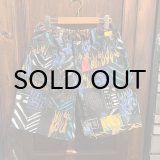 画像: {NO MAD NUMSKULL} ORIGINAL PATTERN SHORT PANTS / PATCHWORK / (L)