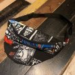 画像1: {NO MAD NUMSKULL} WAIST POUCH - BIG / "PATCHWORK" (1)