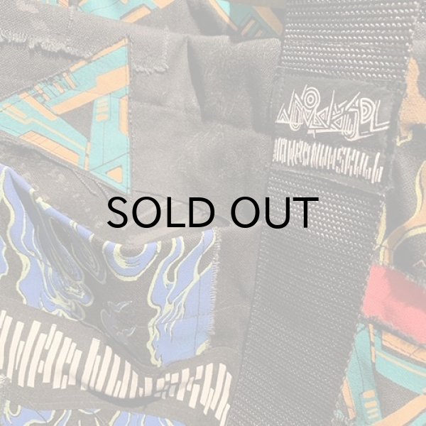 画像3: {NO MAD NUMSKULL} TOTE BAG / "PATCHWORK" (3)