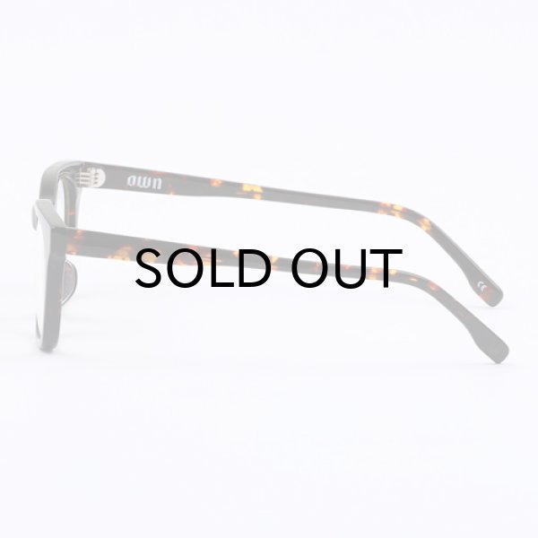 DARK TORTOISE / CLEAR