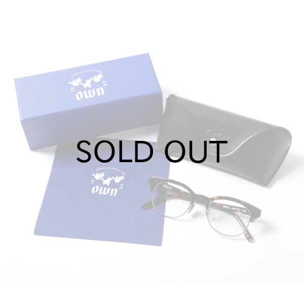 DARK TORTOISE / CLEAR